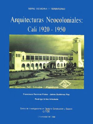 cover image of Arquitecturas Neocoloniales